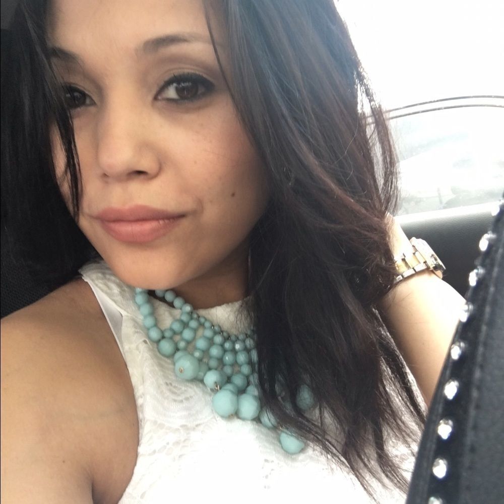 Vintage Blue Bead Rainfall Statement Western Boho… - image 2